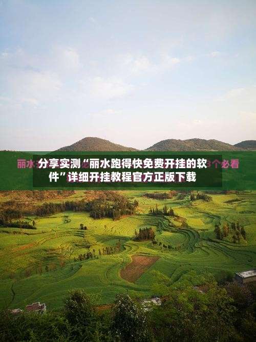 分享实测“丽水跑得快免费开挂的软件	”详细开挂教程官方正版下载-第3张图片