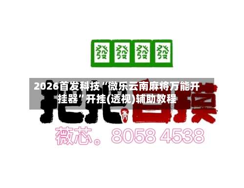 2026首发科技“微乐云南麻将万能开挂器	”开挂(透视)辅助教程-第2张图片