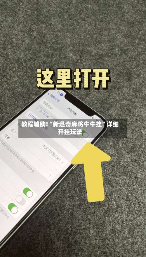 教程辅助!“新迅奇麻将牛牛挂	”详细开挂玩法-第2张图片