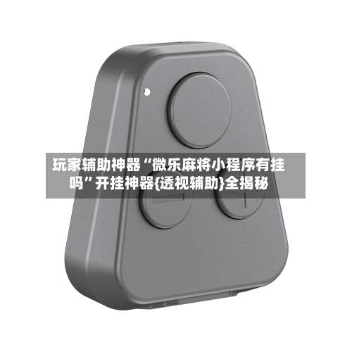 玩家辅助神器“微乐麻将小程序有挂吗”开挂神器{透视辅助}全揭秘-第2张图片