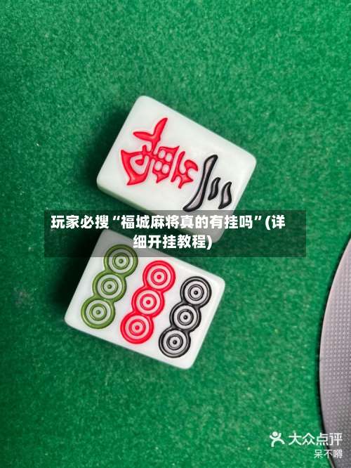 玩家必搜“福城麻将真的有挂吗”(详细开挂教程)-第1张图片