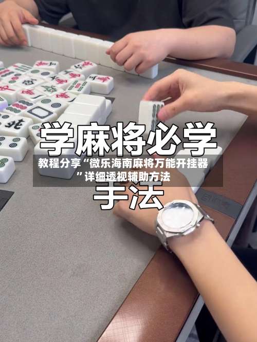 教程分享“微乐海南麻将万能开挂器”详细透视辅助方法-第3张图片