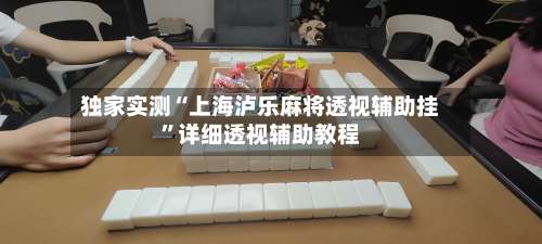 独家实测“上海泸乐麻将透视辅助挂”详细透视辅助教程-第1张图片