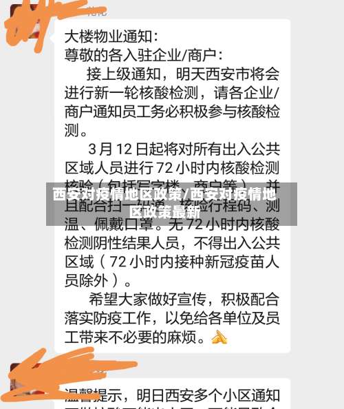 西安对疫情地区政策/西安对疫情地区政策最新-第1张图片