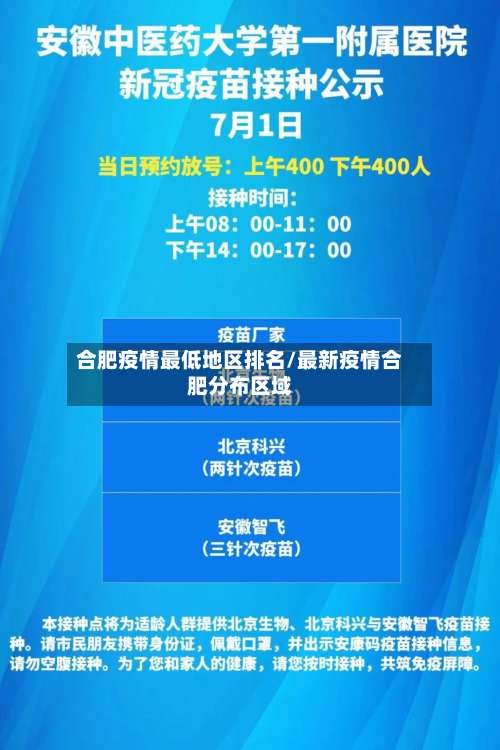 合肥疫情最低地区排名/最新疫情合肥分布区域-第1张图片