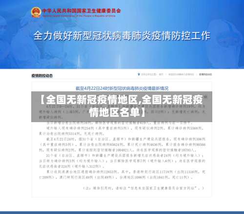 【全国无新冠疫情地区,全国无新冠疫情地区名单】-第1张图片
