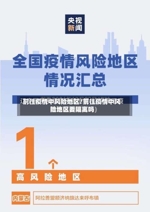 前往疫情中风险地区/前往疫情中风险地区要隔离吗-第1张图片