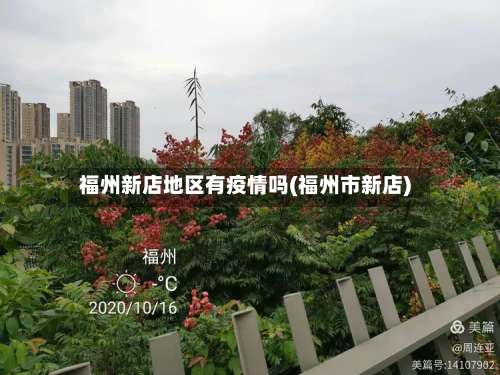 福州新店地区有疫情吗(福州市新店)-第3张图片