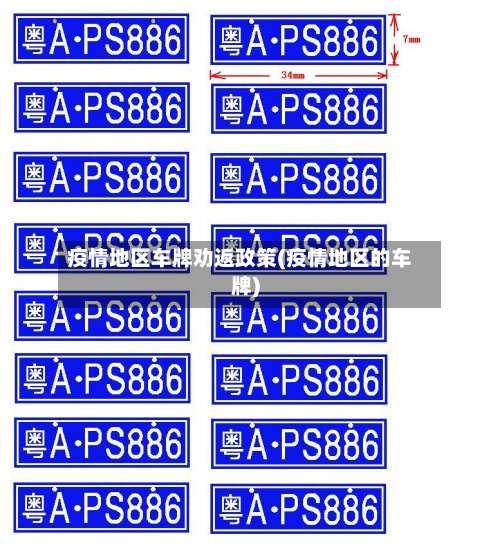 疫情地区车牌劝返政策(疫情地区的车牌)-第2张图片