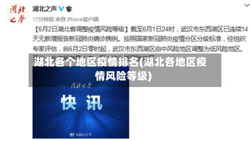 湖北各个地区疫情排名(湖北各地区疫情风险等级)-第1张图片