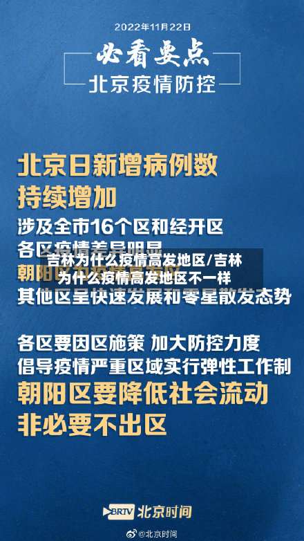 吉林为什么疫情高发地区/吉林为什么疫情高发地区不一样-第2张图片