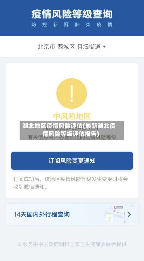 湖北地区疫情风险评估(最新湖北疫情风险等级评估报告)-第1张图片