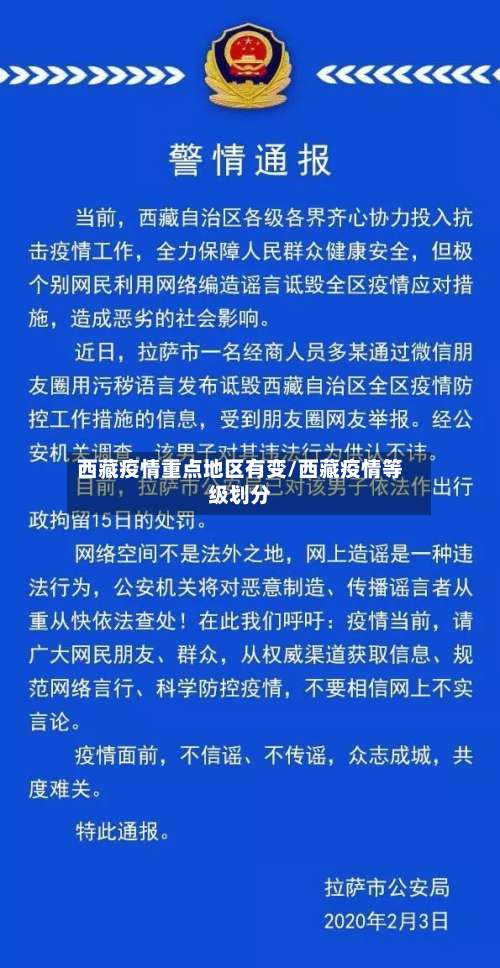西藏疫情重点地区有变/西藏疫情等级划分-第2张图片