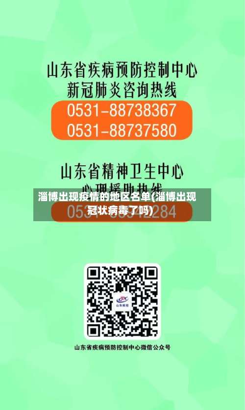淄博出现疫情的地区名单(淄博出现冠状病毒了吗)-第2张图片