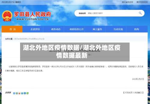 湖北外地区疫情数据/湖北外地区疫情数据最新-第2张图片