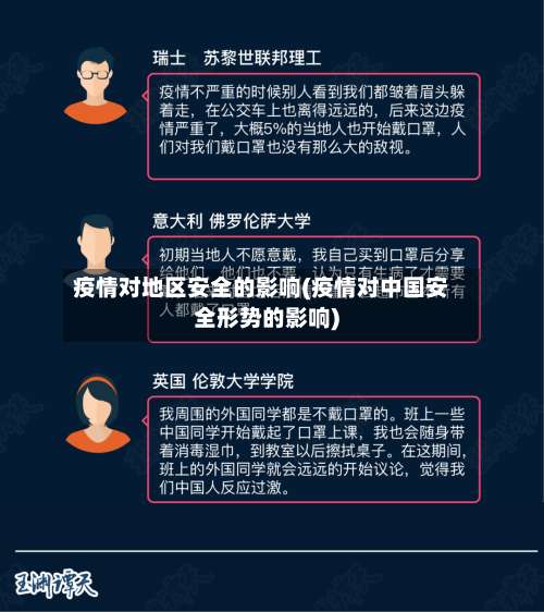 疫情对地区安全的影响(疫情对中国安全形势的影响)-第1张图片