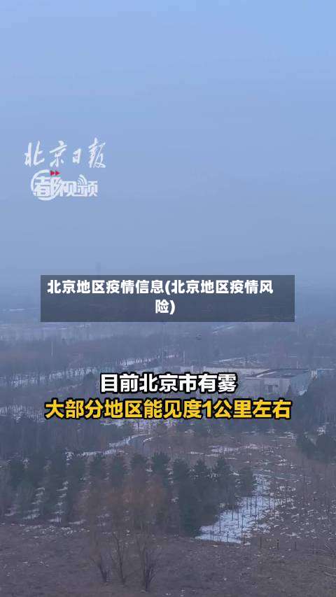北京地区疫情信息(北京地区疫情风险)-第1张图片