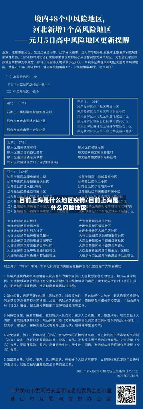 目前上海是什么地区疫情/目前上海是什么风险地区-第1张图片