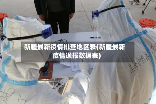 新疆最新疫情排查地区表(新疆最新疫情通报数据表)-第2张图片