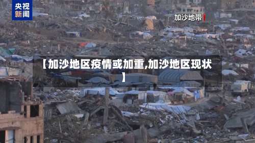 【加沙地区疫情或加重,加沙地区现状】-第2张图片