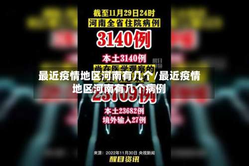 最近疫情地区河南有几个/最近疫情地区河南有几个病例-第3张图片
