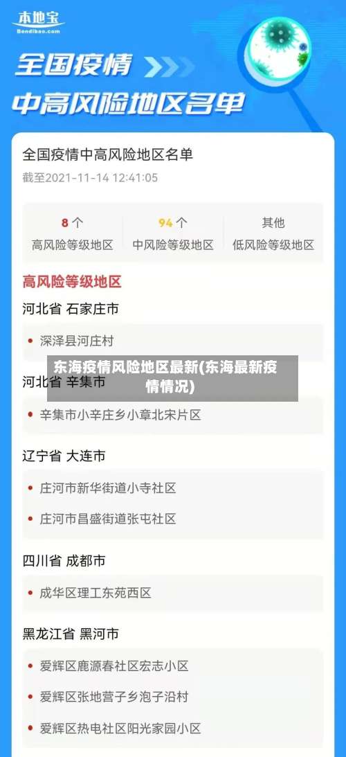 东海疫情风险地区最新(东海最新疫情情况)-第3张图片