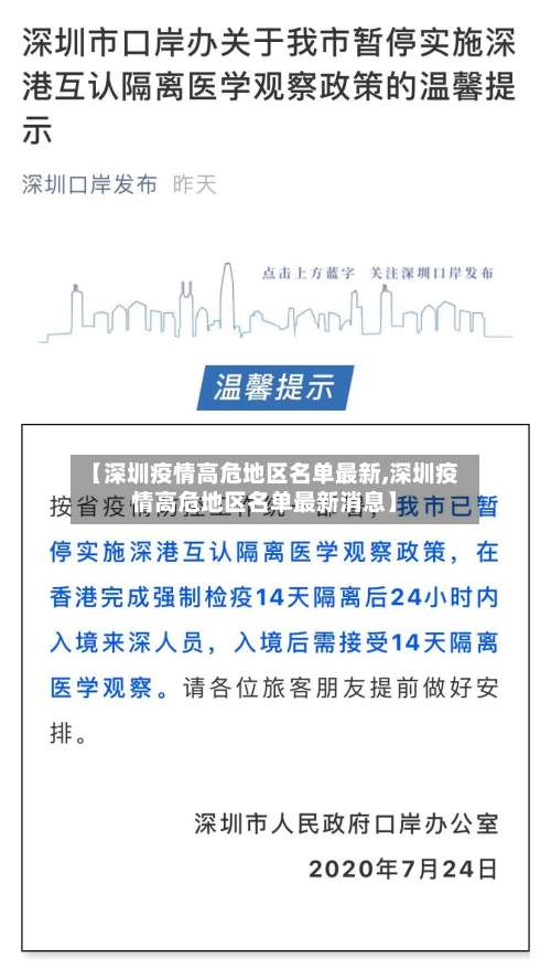 【深圳疫情高危地区名单最新,深圳疫情高危地区名单最新消息】-第1张图片