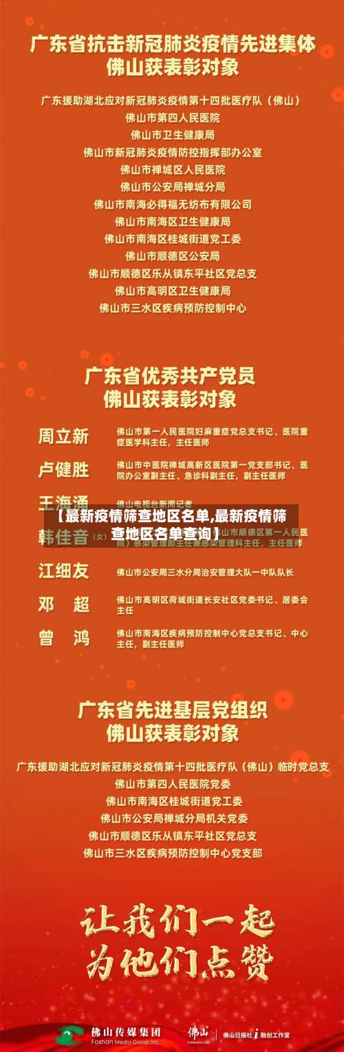 【最新疫情筛查地区名单,最新疫情筛查地区名单查询】-第3张图片