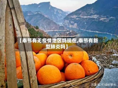 【奉节有无疫情地区吗现在,奉节有新型肺炎吗】-第3张图片